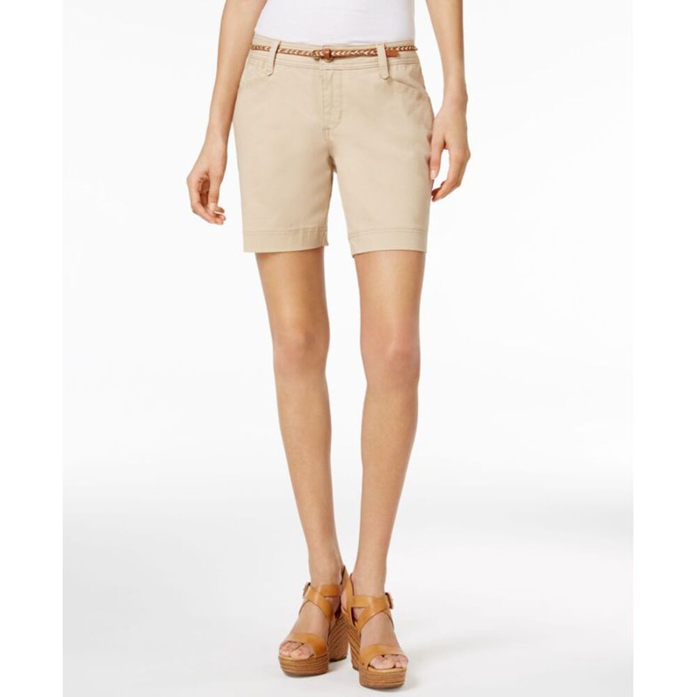 Lee Platinum Petite Georgia Belted Shorts